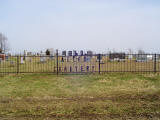 Allee cemetery gate - click for larger picture